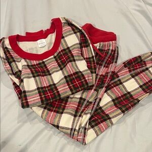 Plaid Hannah Andersson Pajamas - Red and White